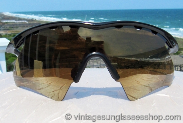 Oakley M Frame Gold Iridium Sunglasses