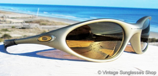 Oakley Minute Gold Iridium Sunglasses 