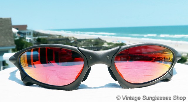 Oakley Penny X Metal Ruby Iridium Sunglasses