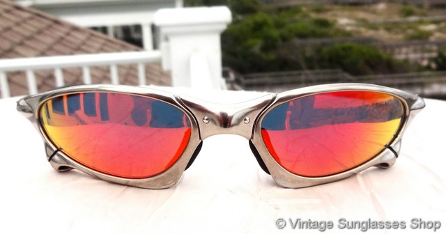 Oakley Penny Polished Chrome Iridium Sunglasses