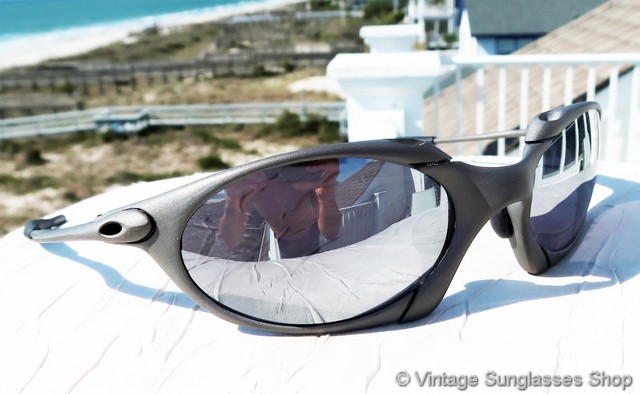 Oakley Romeo  X Metal Black Iridium Sunglasses