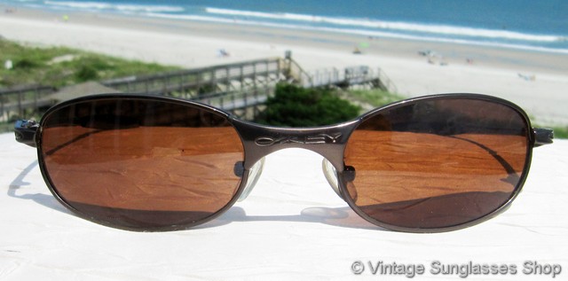 Oakley Square Wire Bronze Sunglasses display picture 1