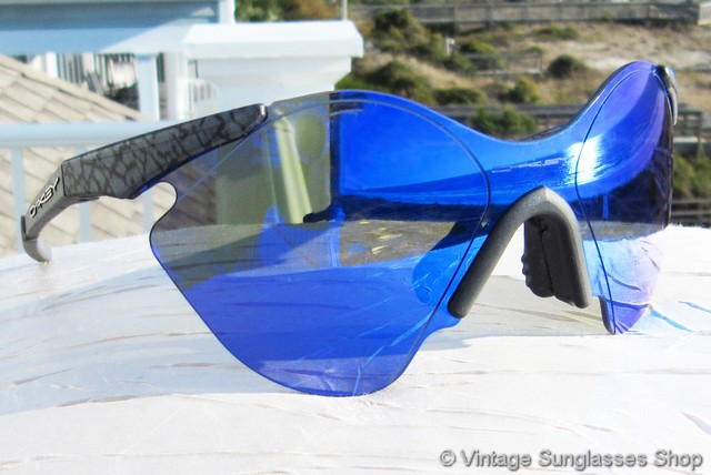 Oakley SubZero 4 Planet X Blue Iridium Mirror Sunglasses display picture 1