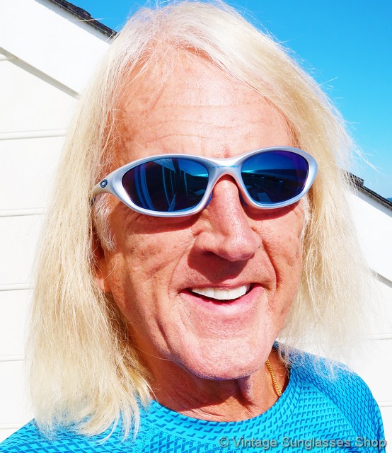 Oakley XX Twenty Silver Ice Iridium Sunglasses
