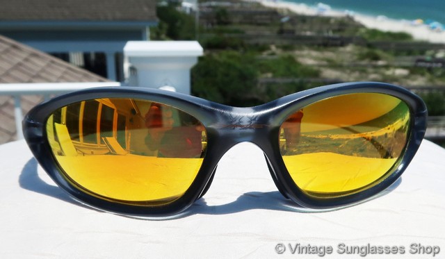 Oakley XX Twenty Translucent Blue Fire Iridium Sunglasses