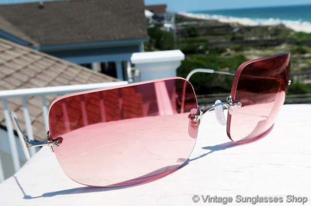 oliver peoples ty pink rimless  display picture 3