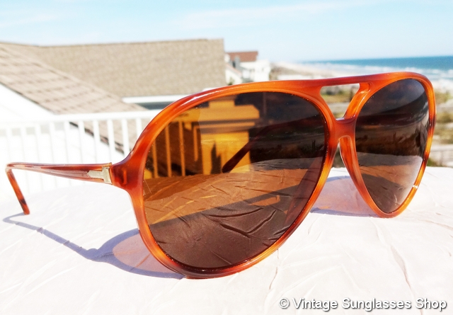 値下げ！！ビンテージPERSOLby RATTI 弱 aviator 3 lense