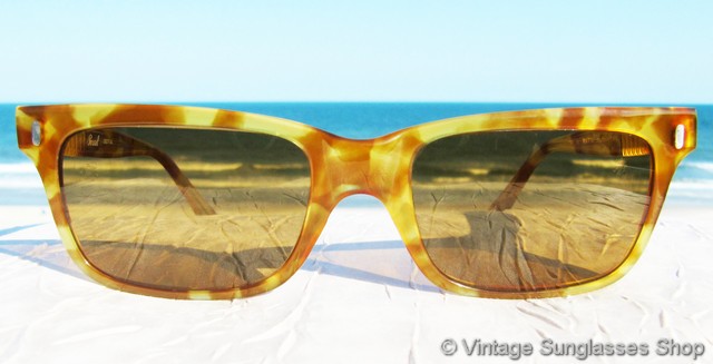 persol vintage sunglasses tortoise shell with yellow lenses mint condition Persol Vintage Mint Sunglasses 2533 S Bicolor 51/18 135 main image 3