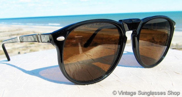 Persol Ratti 812 Black Folding Sunglasses