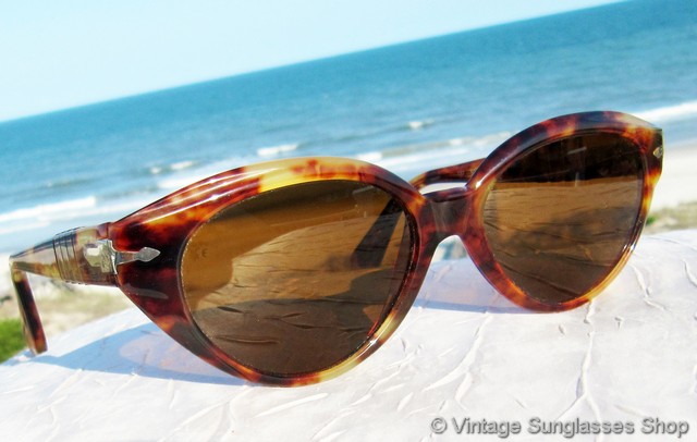 Persol 853 Carol Yellow Tortoise Sunglasses