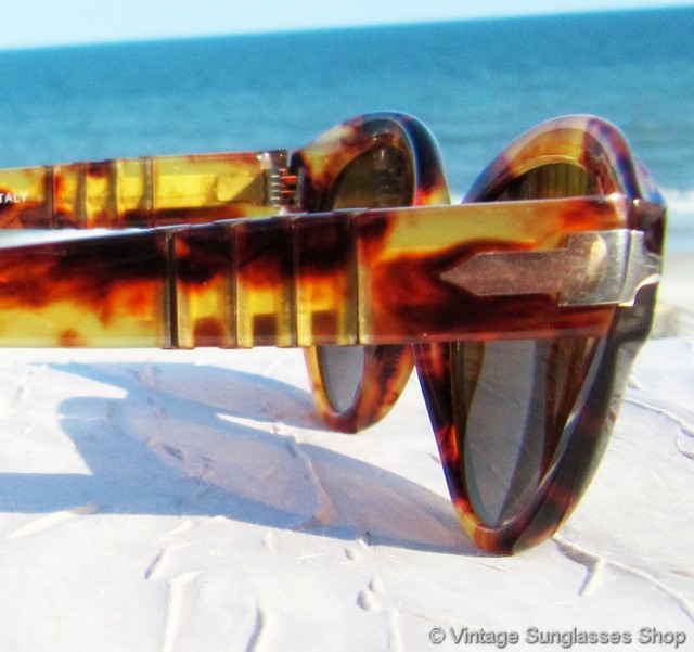 Persol 853 Carol Yellow Tortoise Sunglasses display picture 1
