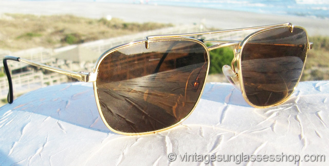 persol metal frame sunglasses