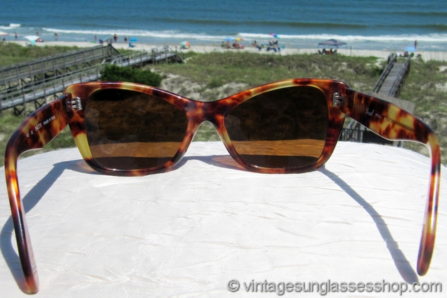 PERSOL PP504 RATTI Vintage Tortoise Sunglasses PERSOL PP504 RATTI Vintage Tortoise Sunglasses w/ Brown Lens  main image 4
