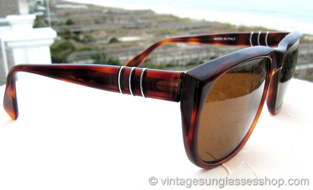 Lunettes De Soleil Persol Patent 58202/56T Vintage - Neuf Avec étiquettes