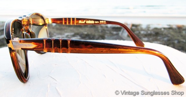 Persol Ratti 649 2 Brevettato Tortoise Shell Sunglasses