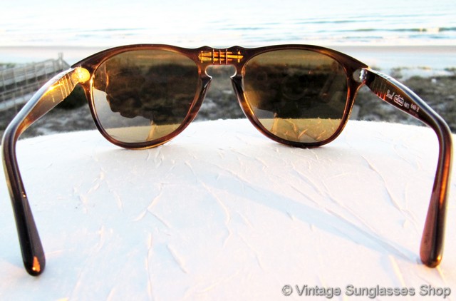 Persol Ratti 649 2 Brevettato Tortoise Shell Sunglasses