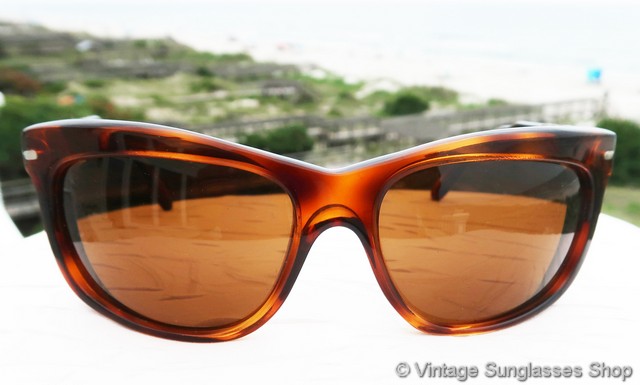 Persol Vintage Tortoise Shell Brown Sunglasses Persol Ladies Tortoise Shell Vintage Sunglasses 2694 S 51 16  main image 2