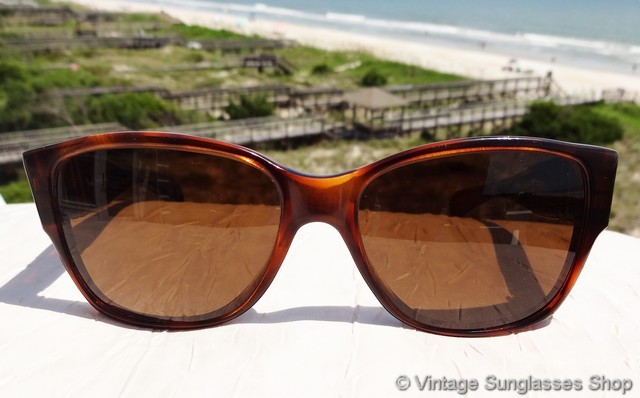 Persol 69218 Orange Tortoise Shell Sunglasses