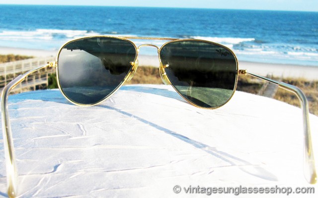 Ray-Ban 10k GF Aviator Sunglasses