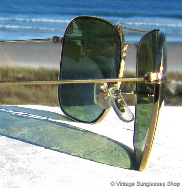 Ray-Ban 10k and 12k Gold Filled Caravan Sunglasses