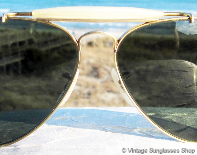 Ray-Ban 10k GF Outdoorsman General Shooter Sunglasses display picture 1