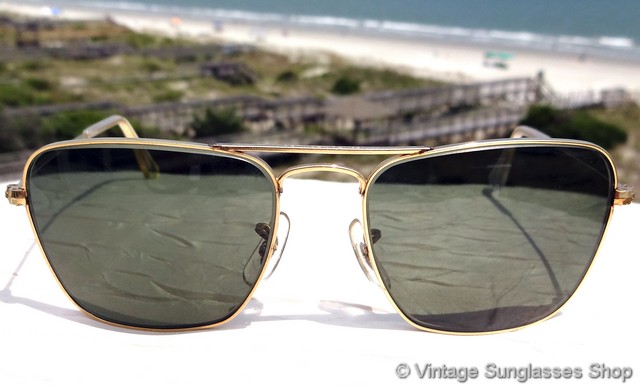 ray ban caravan brown