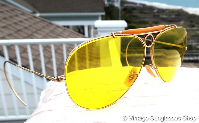 Ray-Ban 12k GF Kalichrome Bullet Hole Shooter Sunglasses