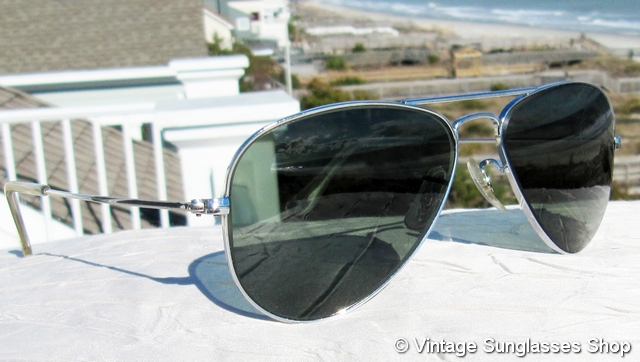 Ray-Ban 52mm Silver Aviator Sunglasses