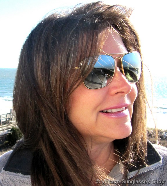 mirrored ray bans