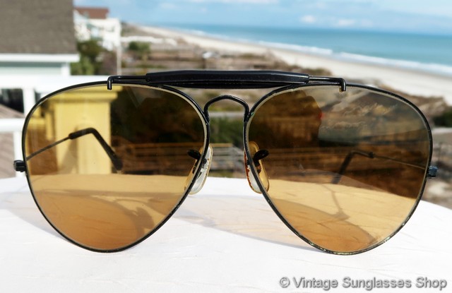 Ray-Ban Ambermatic Outdoorsman Black Chrome Sunglasses