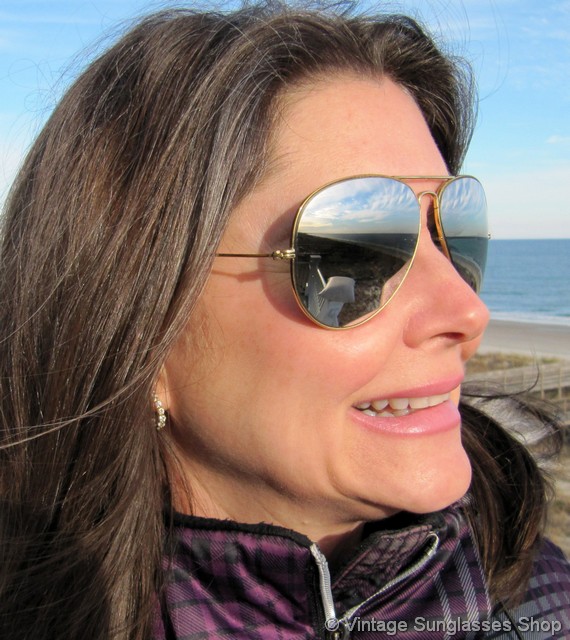 silver mirror sunglasses men