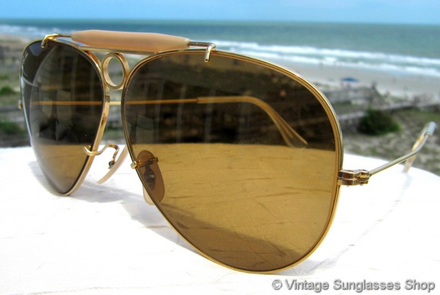 Ray-Ban Ambermatic Outdoorsman Bullet Hole Sunglasses