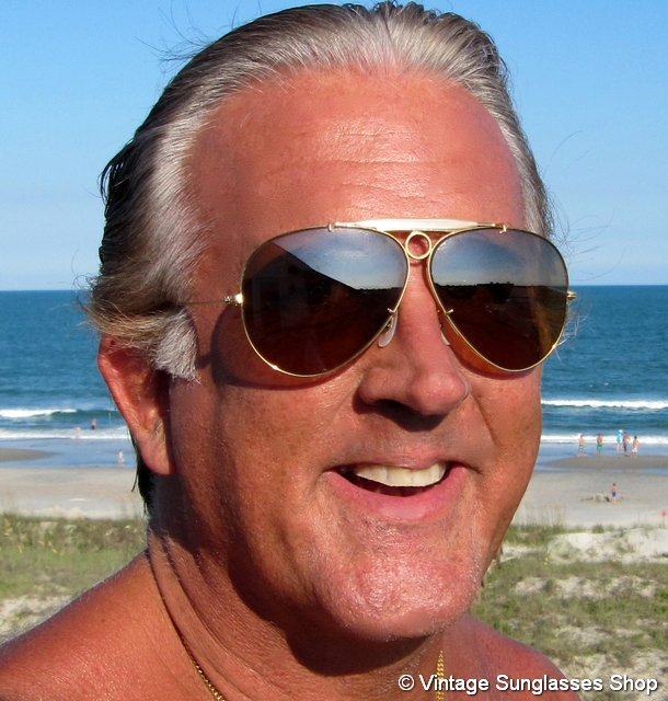 ray ban shooter ambermatic