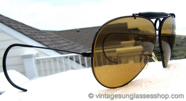 ray ban shooter ambermatic