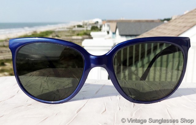 Vintage Kaenon Blue Cat-Eye Sunglasses Cali Polarized Sunglasses - Tidepool / ULTRA Brown 12 – Kaenon main image 3