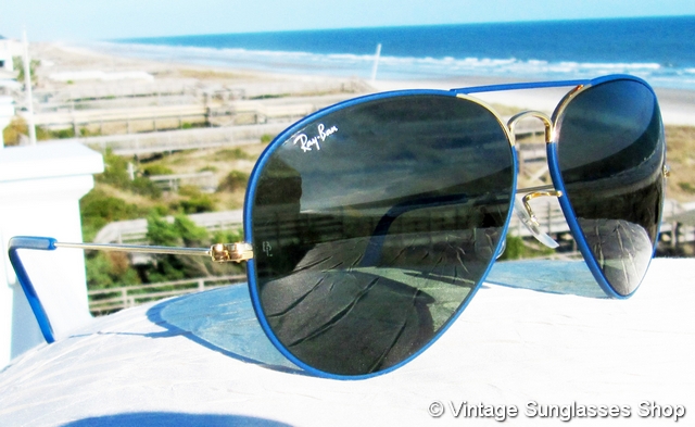 Ray-Ban Blue Flying Colors G-15 Sunglasses