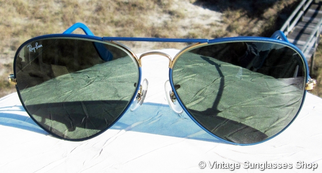 Ray-Ban Blue Flying Colors G-15 Sunglasses display picture 1
