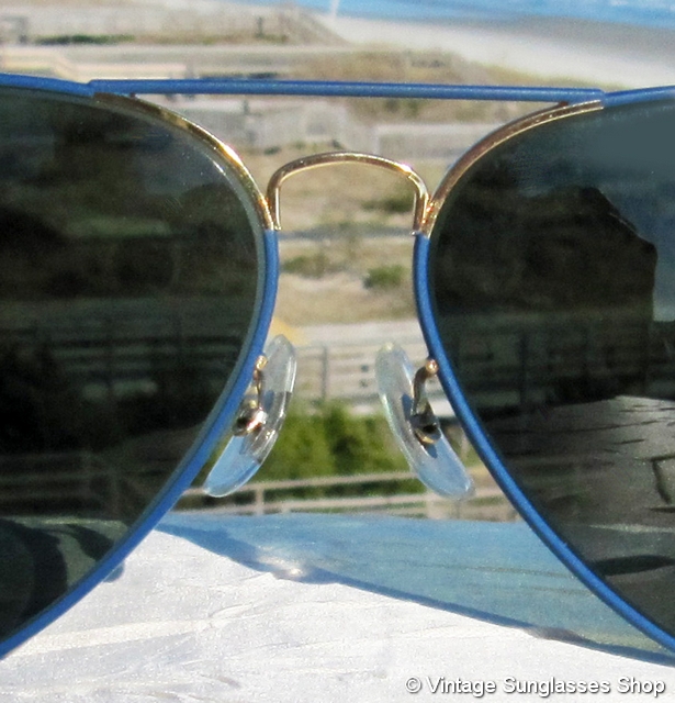 Ray-Ban Blue Flying Colors G-15 Sunglasses display picture 3