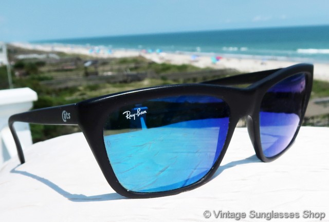Ray-Ban W1057 CATS 3000 Blue Mirror Sunglasses display picture 1