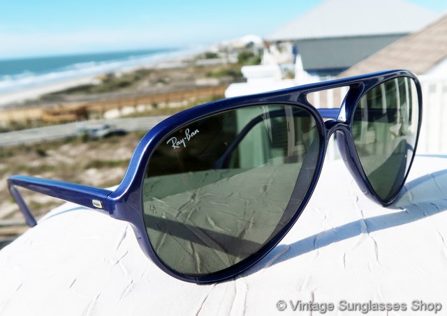 ray ban cats 5000 blue