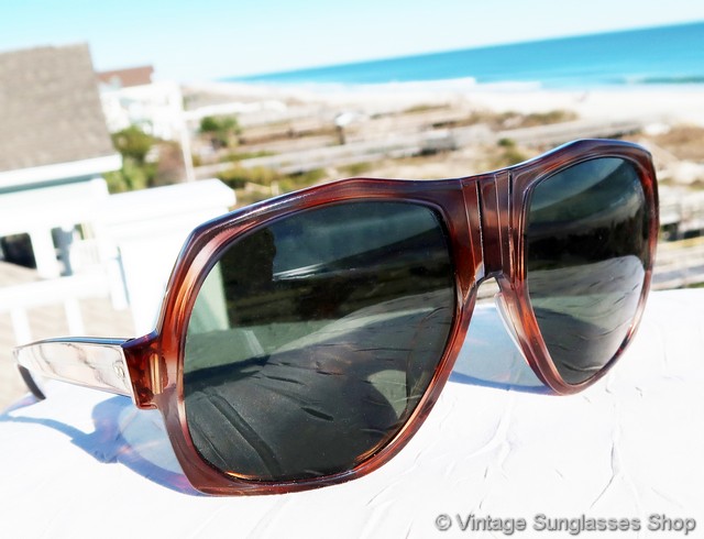 Ray-Ban Bradshaw Tortoise Shell Oversized Sunglasses display picture 1