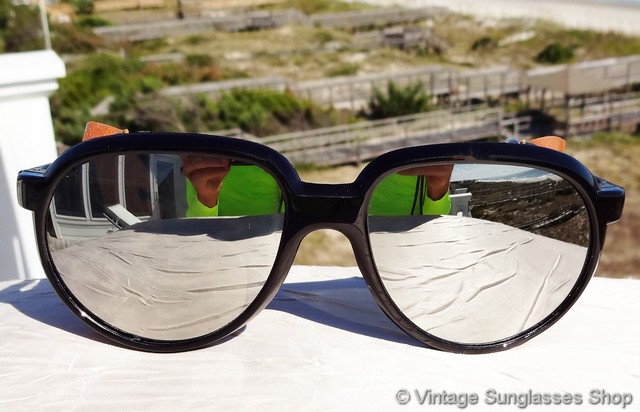 Ray-Ban CATS 7000 G-31 Mirrored Glacier Glasses display picture 3