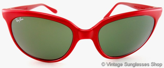 Ray-Ban Red Cats 1000 Cat Eye Sunglasses Ray-Ban L0124 CATS 1000 Changeable Rose Sunglasses main image 3