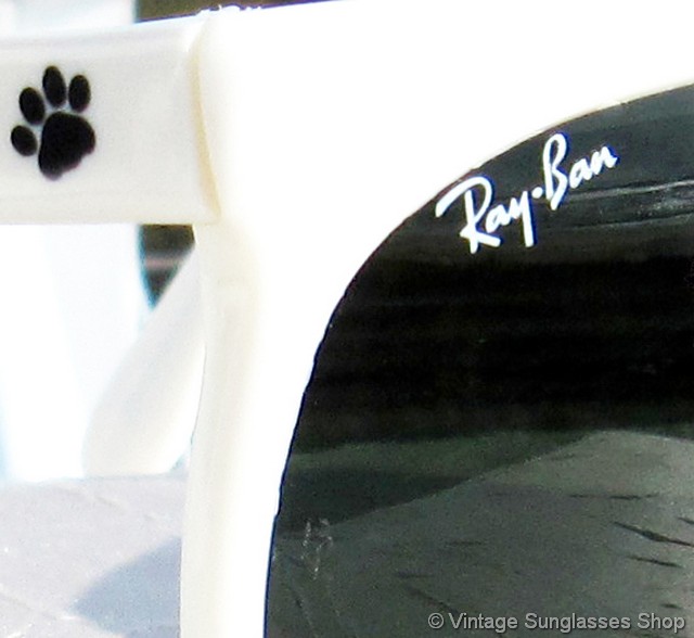 Ray-Ban CATS 1000 White Nylon Sunglasses display picture 2