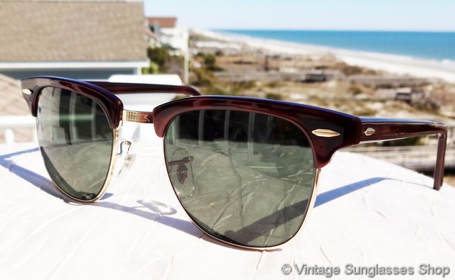 Ray Ban W0366 Clubmaster Tortoise Shell Sunglasses