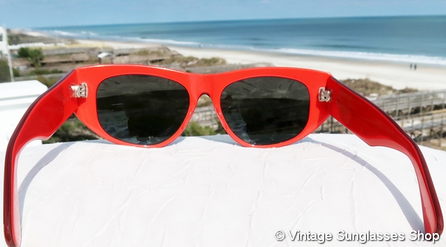 Ray-Ban W0587 Dekko Red and Black Ebony Sunglasses display picture 3