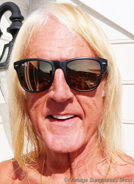 Ray-Ban W1515 Folding Wayfarer II Diamond Hard Sunglasses