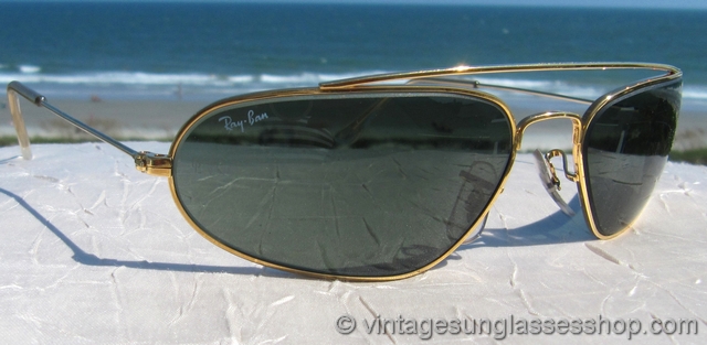 Ray-Ban Fashion Metals 60mm Wrap Sunglasses display picture 2