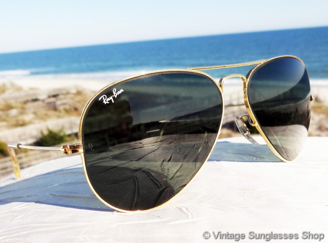 vintage aviator sunglasses ray ban