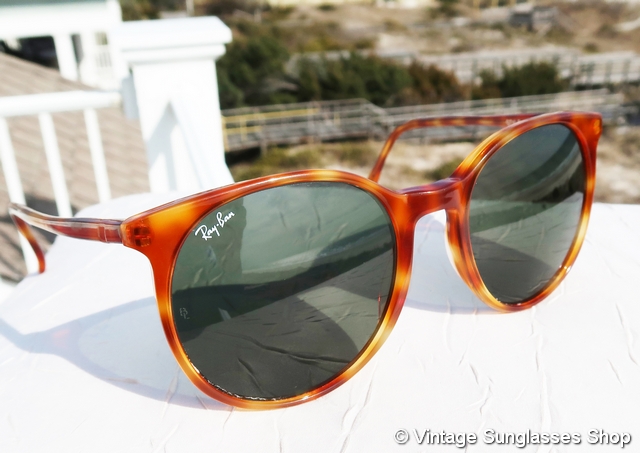 VINTAGE Ray-Ban Tortoise Shell Sunglasses with G-15 Lenses s-l400.jpg main image 4